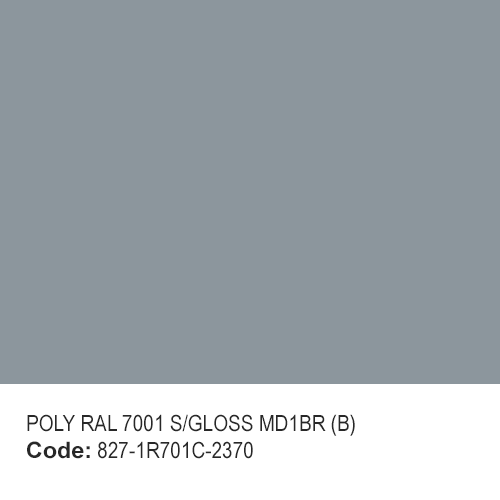 POLYESTER RAL 7001 S/GLOSS MD1BR (B)